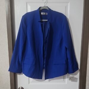 Kasper Women's Bold Blue Blazer